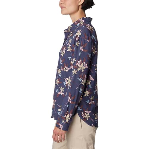 Columbia Women's Silver Ridge Utility Patterned Long Sleeve Shirt alt image view 3