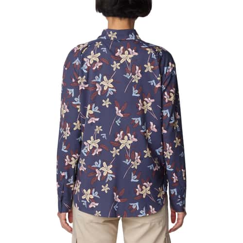 Columbia Women's Silver Ridge Utility Patterned Long Sleeve Shirt alt image view 4