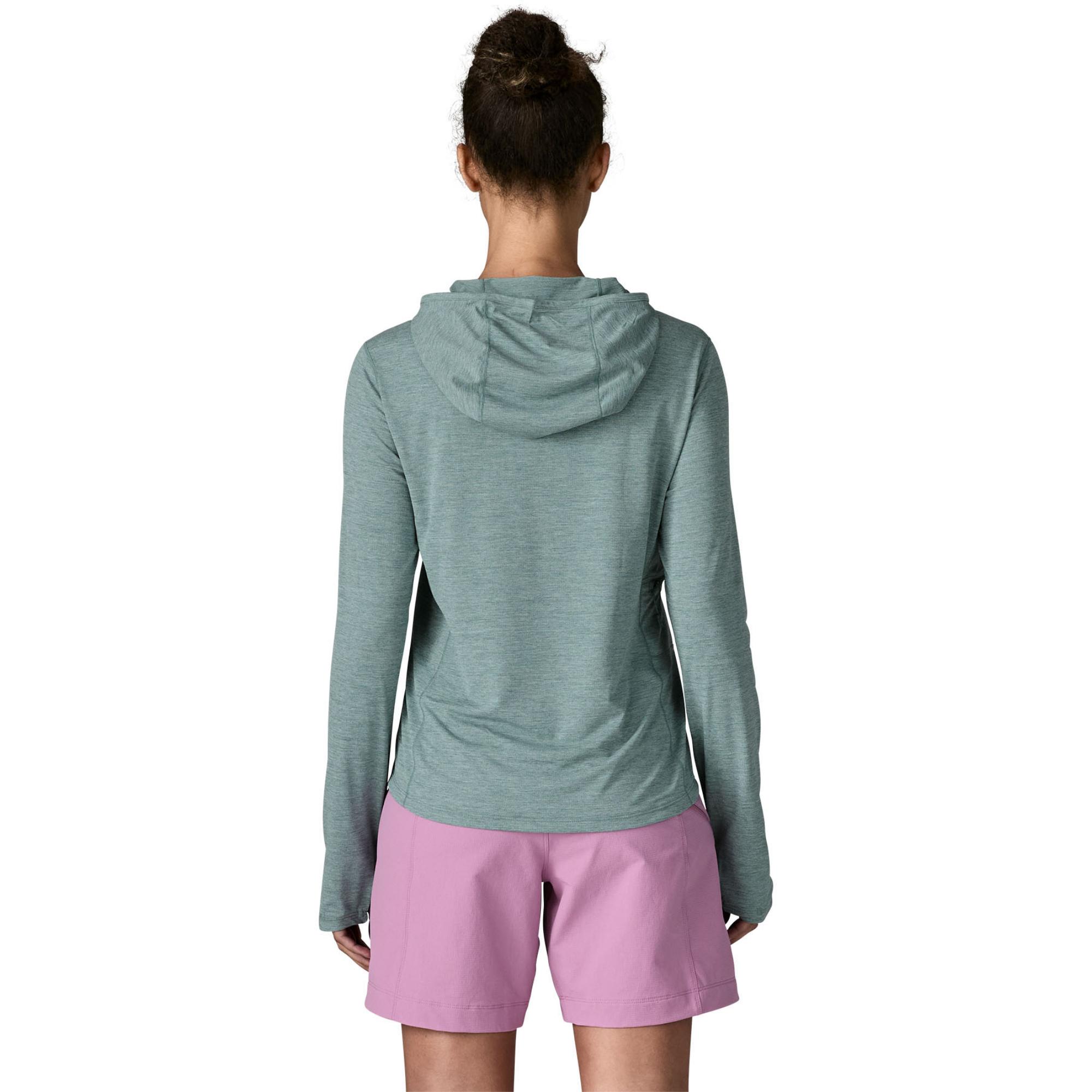 Patagonia Women's Capilene Cool Fitz Roy Nimbus Daily Hoody - Sun