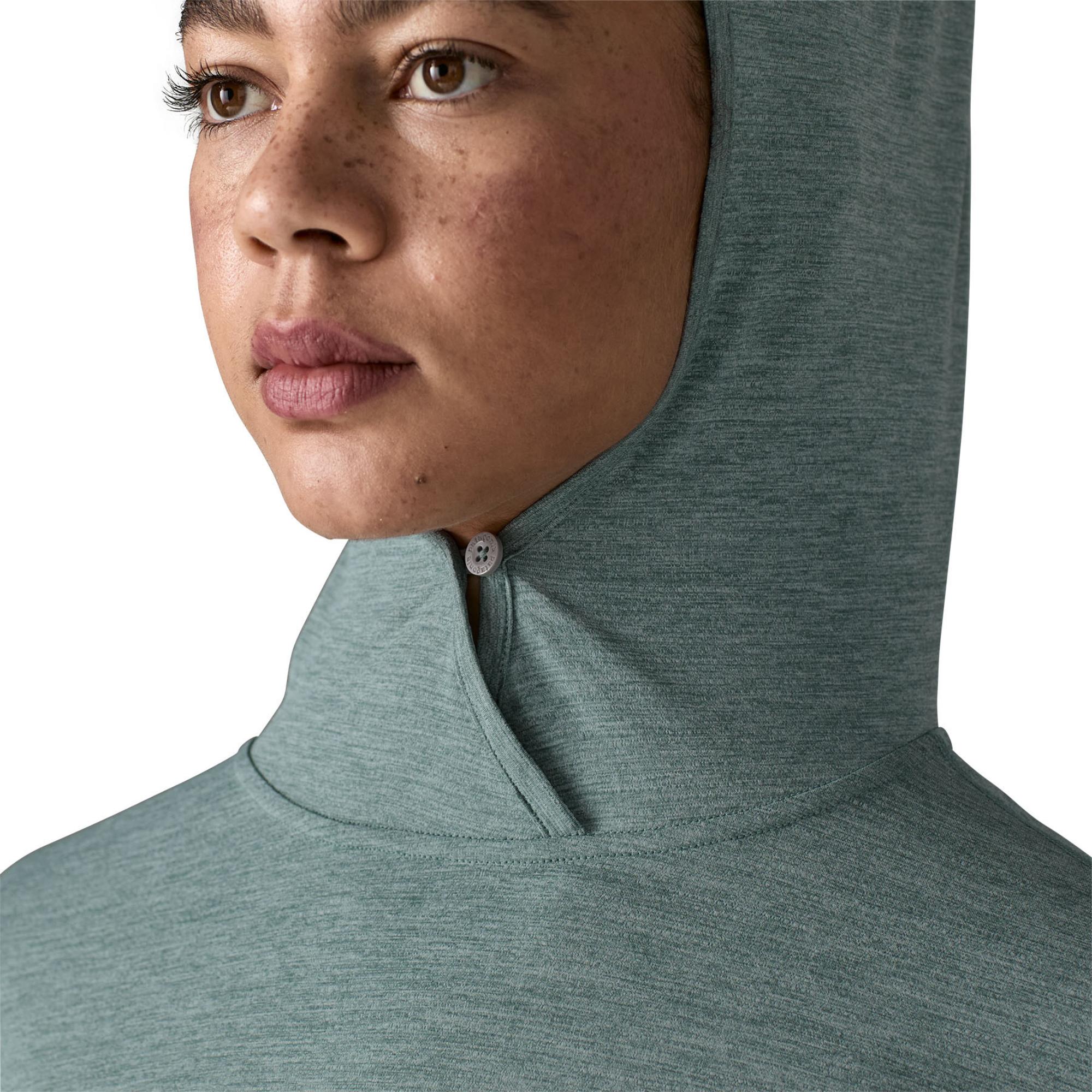 Patagonia Women's Capilene Cool Fitz Roy Nimbus Daily Hoody - Sun