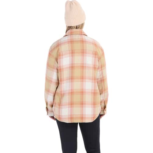 Marmot Women's Ridgefield Sherpa-Lined Flannel Jacket alt image view 2
