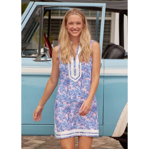 Cabana Life Women's Sleeveless Tunic Dress alt image view 2