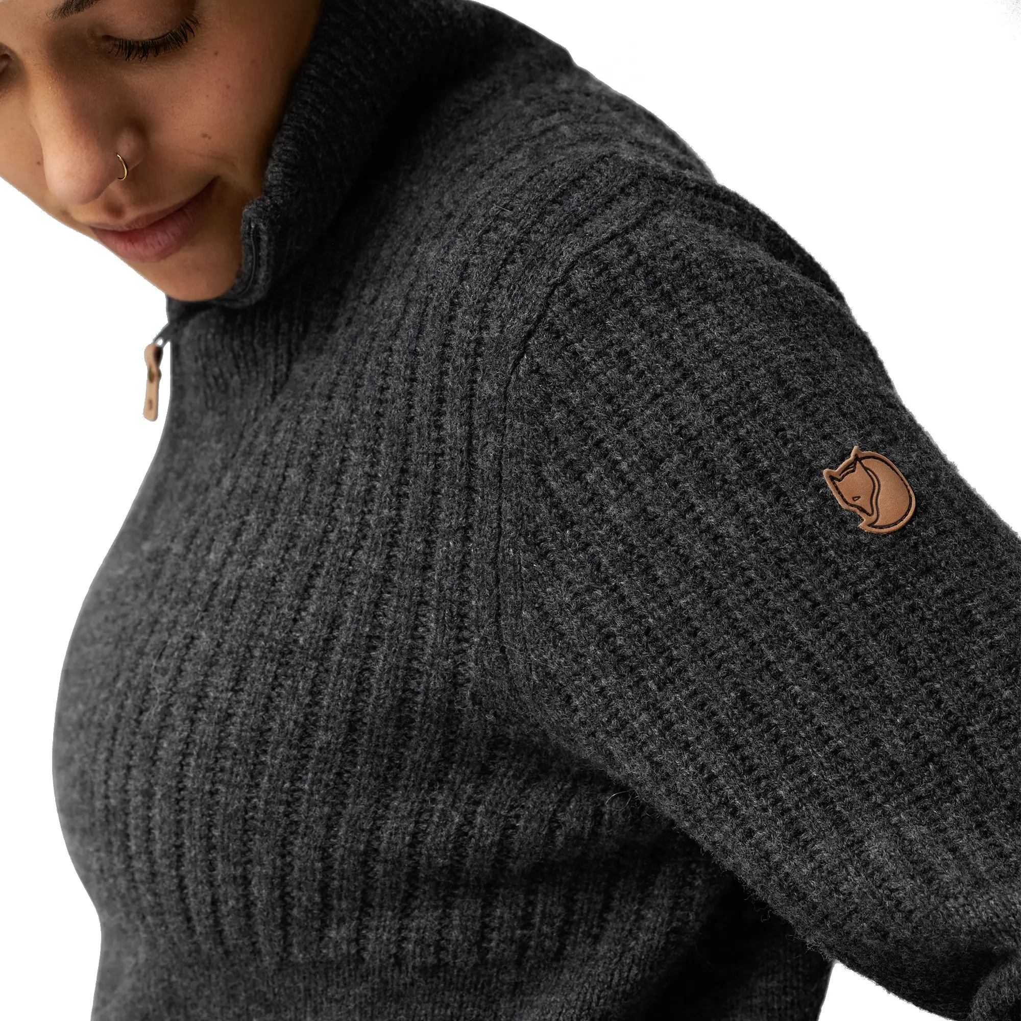Fjallraven Womens Ovik Half Zip Knit Sweater - Sun & Ski Sports
