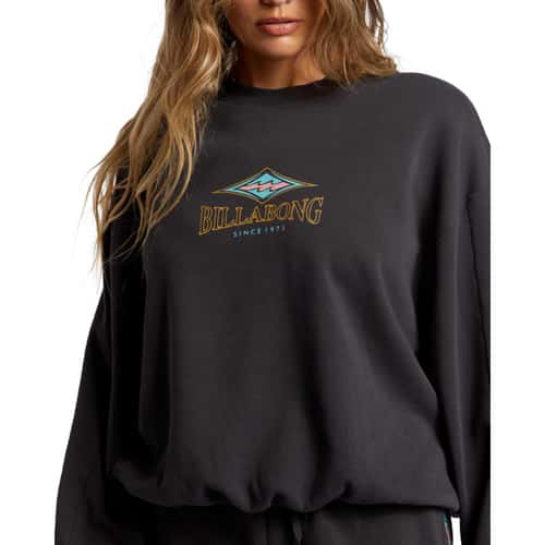 Billabong Women's Swipe Right Kendal Crew Neck Sweatshirt alt image view 4