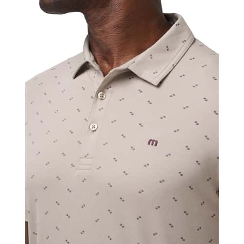 TravisMathew Men's Canyon Hike Polo Shirt alt image view 4