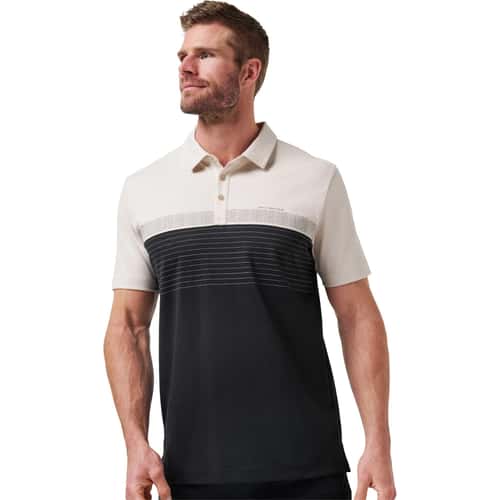 TravisMathew Men's Hang Glide Polo Shirt alt image view 4