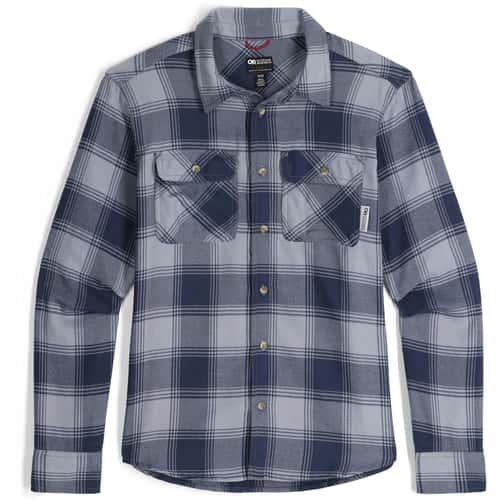 Outdoor Research Men's Feedback Flannel Twill Shirt alt image view 8