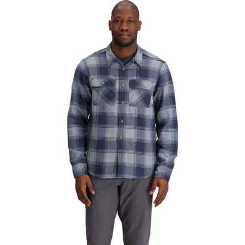 Outdoor Research Men's Feedback Flannel Twill Shirt alt image view 5