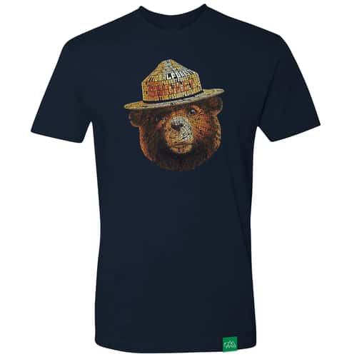 Wild Tribute Men's Smokey Bear T Shirt alt image view 1