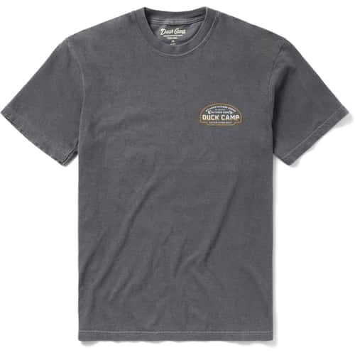 Duck Camp Men's Cast & Blast Badge T Shirt alt image view 2
