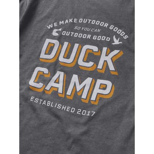 Duck Camp Men's Cast & Blast Badge T Shirt alt image view 3