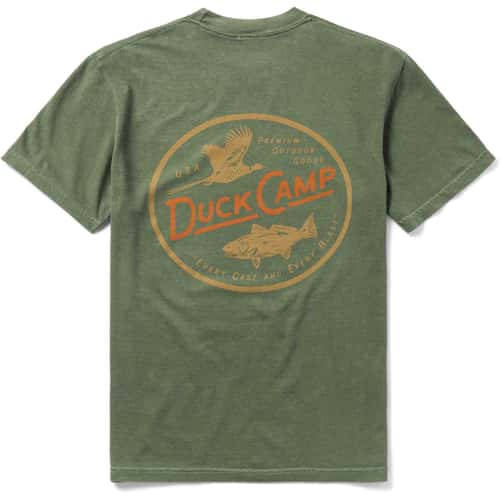 Duck Camp Men's Pheasant Redfish T Shirt alt image view 5