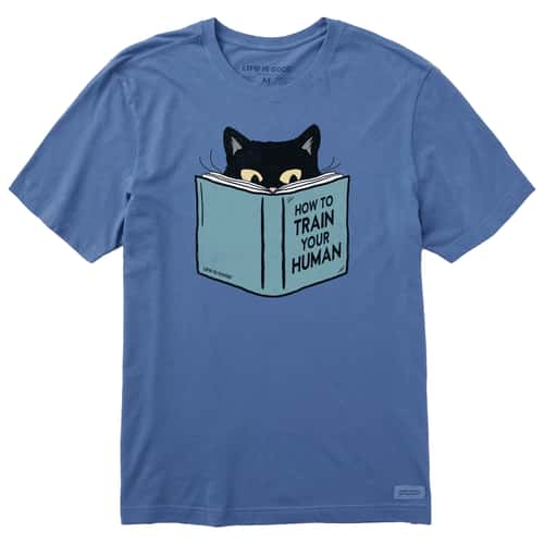 Life Is Good Men's How To Train Your Human Short Sleeve T Shirt alt image view 1