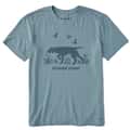 Life Is Good Men's Power Point Hunting Dog Crusher T Shirt alt image view 1