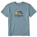Life Is Good Men's Jake & Rocket Be The Person Short Sleeve T Shirt alt image view 1