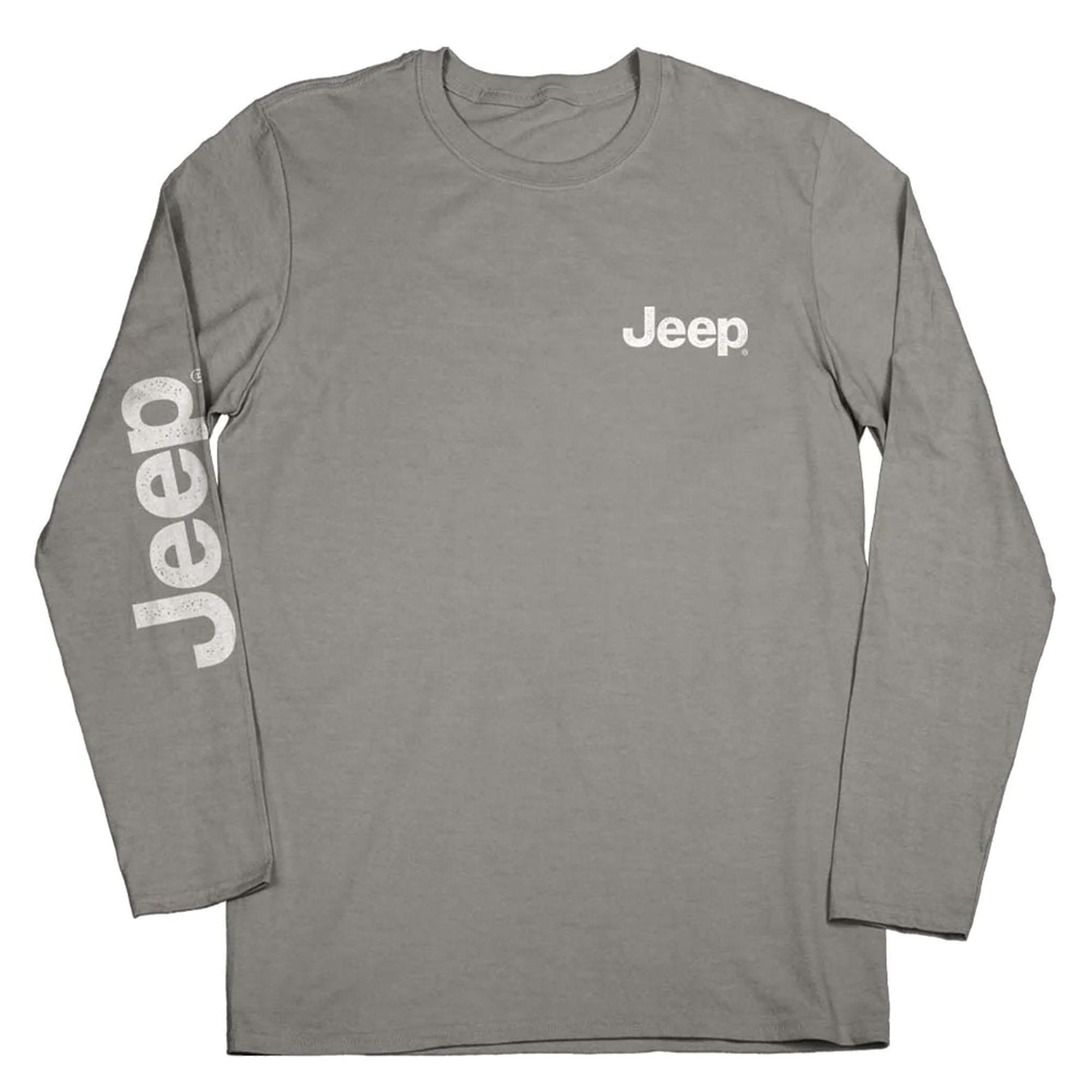 Tシャツ・カットソー JEEP Essential long sleeve t-shirt Jeep Mens USA Labs Long Sleeve Shirt - Sun & Ski Sports