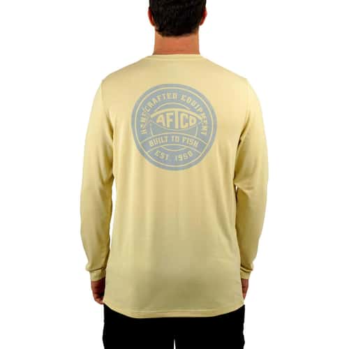 AFTCO Men's Ocean Bound LS Performance Shirt alt image view 1