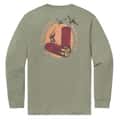 Southern Marsh Men's Birdshot Long Sleeve T Shirt alt image view 2
