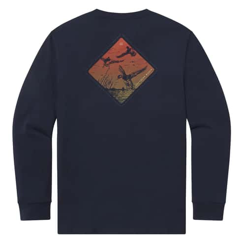 Southern Marsh Men's Landing Zone Long Sleeve T Shirt alt image view 2