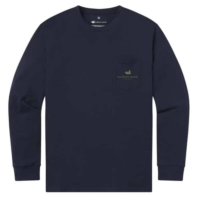 Southern Marsh Men's Landing Zone Long Sleeve T Shirt
