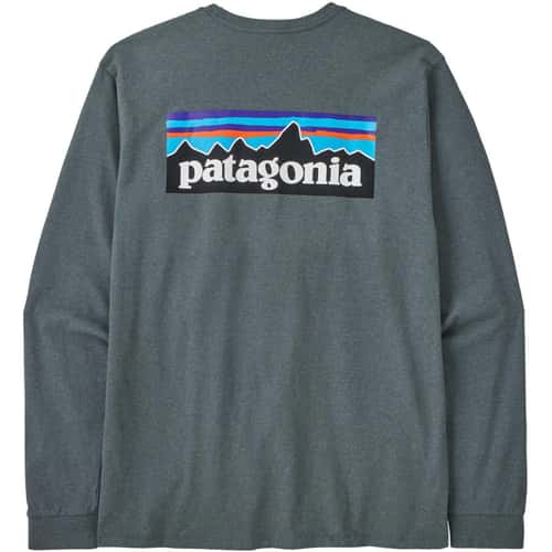 Patagonia Men's Patagonia Men's Long-Sleeved P-6 Logo Responsibili-Tee® T Shirt alt image view 12