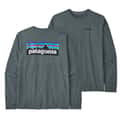 Patagonia Men's Patagonia Men's Long-Sleeved P-6 Logo Responsibili-Tee® T Shirt alt image view 11