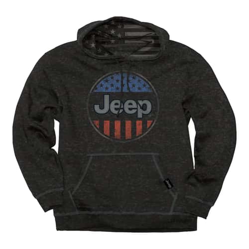 Jeep Men's USA Oval Hoodie alt image view 1