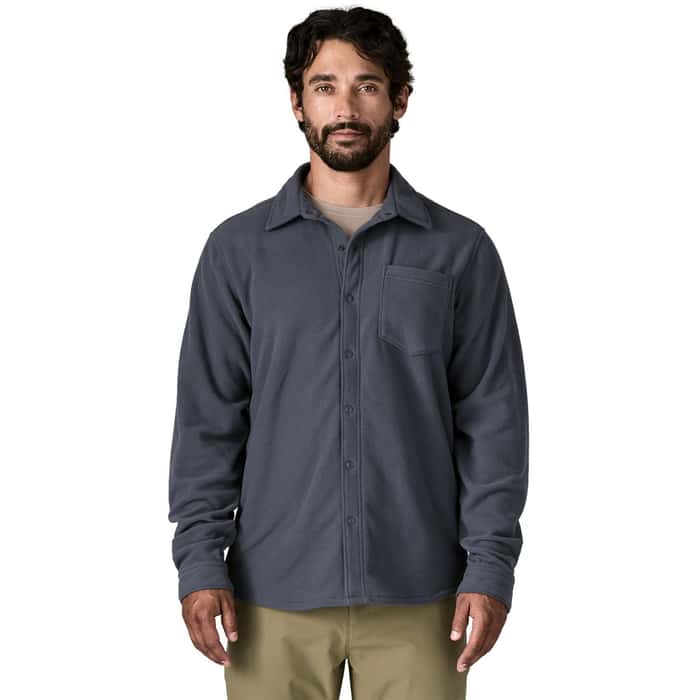 Patagonia Micro D Fleece Shirt - Men's | Smolder Blue