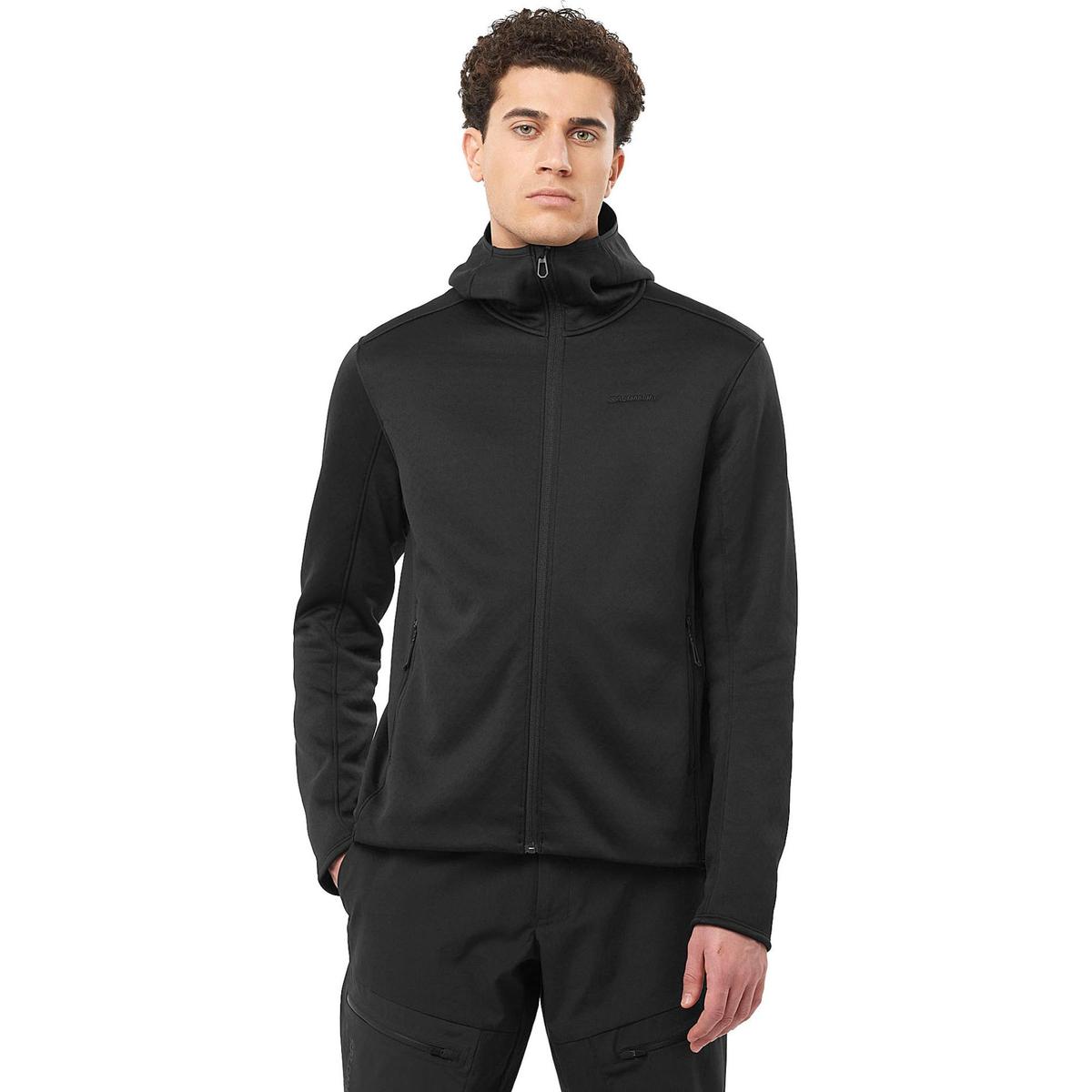 Salomon Men's Essential Midwarm Full Zip Hoodie - Sun & Ski Sports