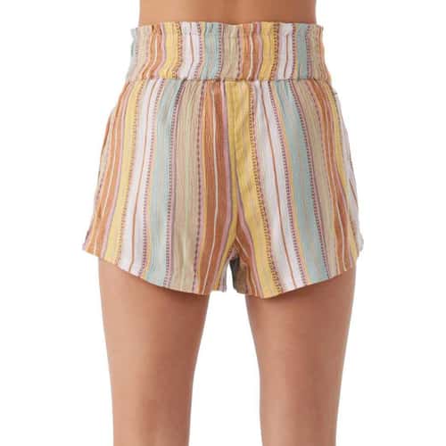 O'Neill Girls' Gabi Ticking Stripe Shorts alt image view 3