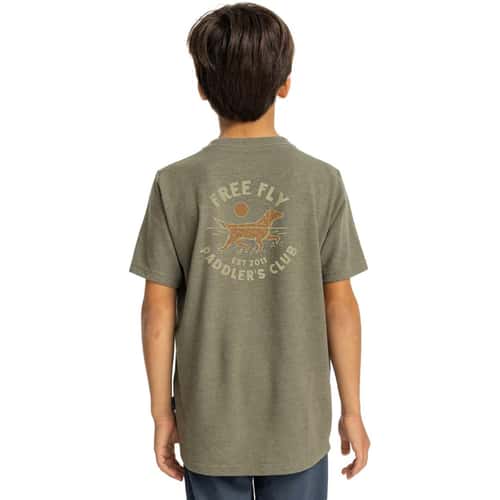 Free Fly Kids' Paddlers Club T Shirt alt image view 1