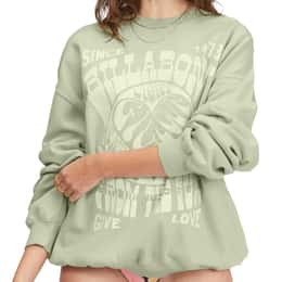 Billabong Women's Ride In Crew Sweatshirt