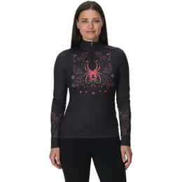Spyder Women's Vivid Half Zip T-Neck Top