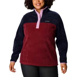 Columbia Women's Benton Springs Half Snap Jacket - Plus Size
