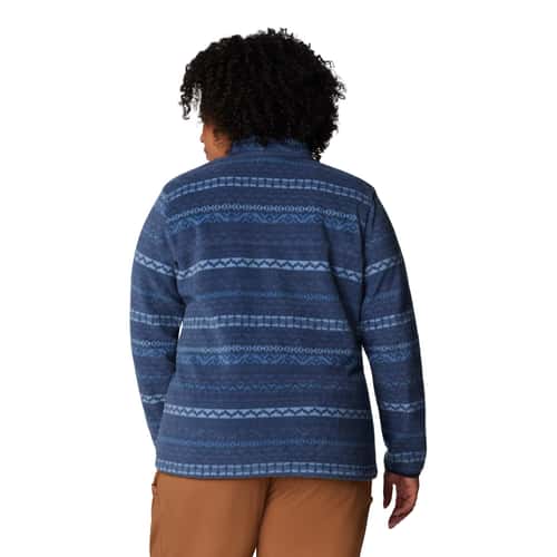 Columbia Women's Benton Springs Printed Half Snap Plus Size Pullover alt image view 8