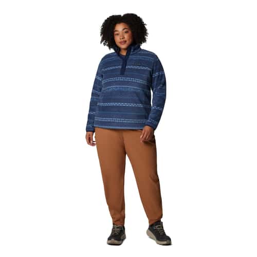Columbia Women's Benton Springs Printed Half Snap Plus Size Pullover alt image view 9