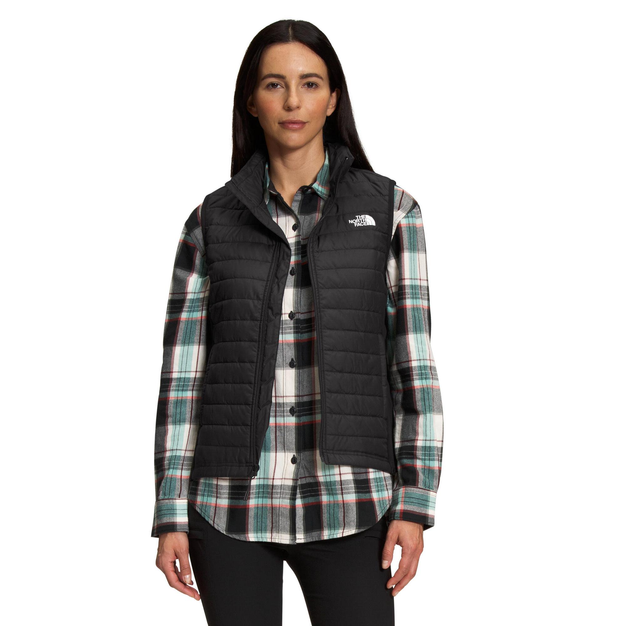 The North Face Canyonlands Insulated Water Repellent Hybrid Puffer Vest hot Small