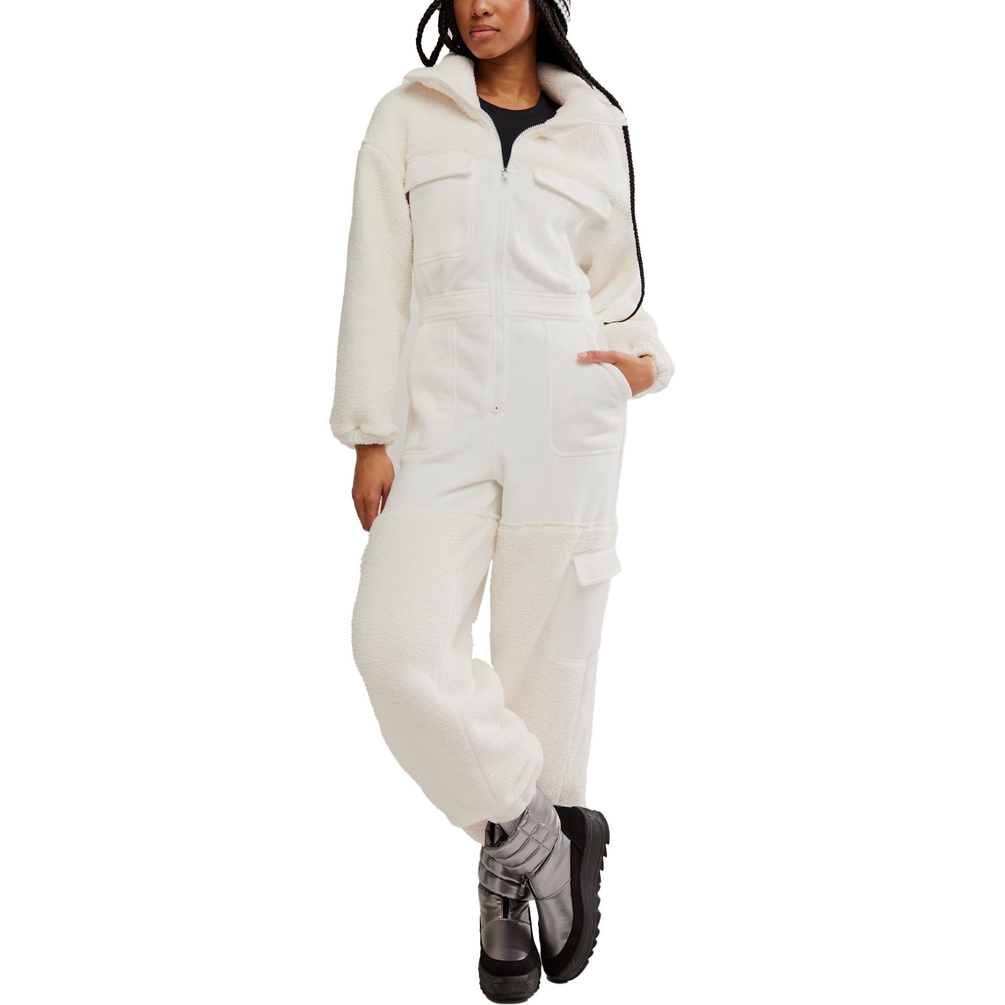 Free People Women's Salopette Fleece Coverall - Sun & Ski Sports