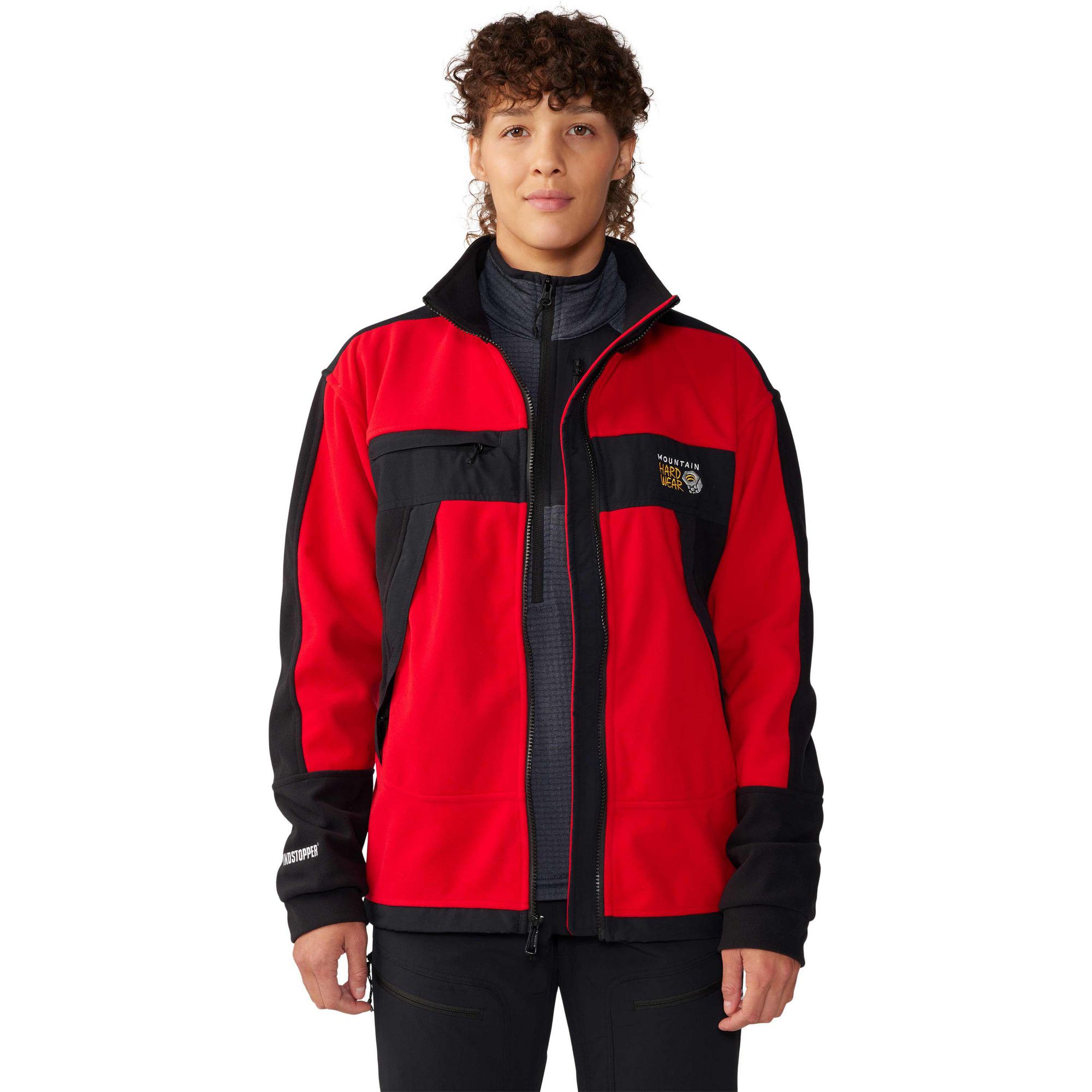 Mountain Hardwear Mens Windstopper Tech Fleece Jacket - Sun & Ski