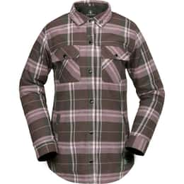 Volcom Women's Insulated Riding Flannel Shirt