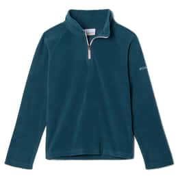 Columbia Girls' Glacial Fleece Half Zip GIRLS SKI SWEATERS/FLEECE