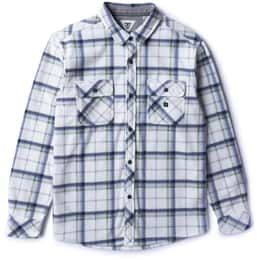 Vissla Men's Eco-Zy LS Polar Flannel Shirt