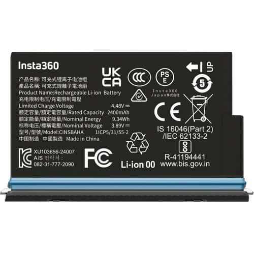 Insta360 X5 Battery alt image view 1