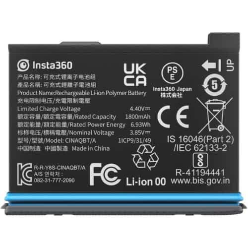 Insta360 X3 Battery alt image view 1