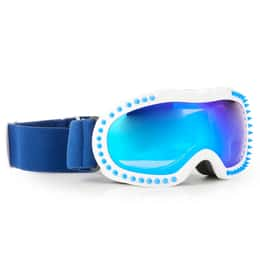 Bling2o Kids' Icicle in White Ski Goggles