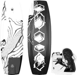 Liquid Force Men's RDX Wakeboard + Scan 6X OT Wakeboard Bindings Package '24