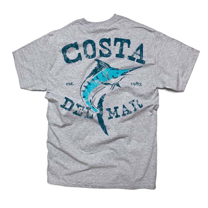 Costa Del Mar Men's Vintage Tee Shirt