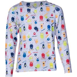 Hot Chillys Kids' Originals Print Crewneck Shirt