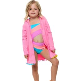 Beach Lingo Little Girls' Cover Me In Sunshine Coverup Tunic