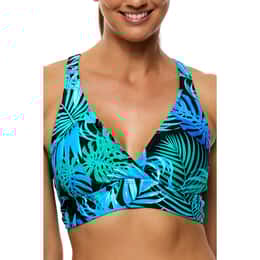 Next By Athena Women's Tahitian Garden 25 Min Swim Top